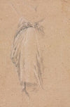 Drapery study with elbow
