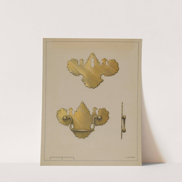 Drawer Pull by Philip Johnson