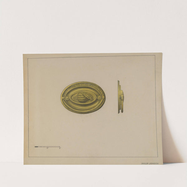 Drawer Pull by Philip Johnson