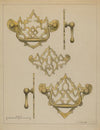 Drawer Pulls and Key Plate