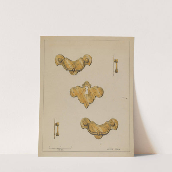 Drawer Pulls by Janet Riza