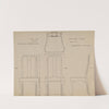 Drawing for Chair by Jack Bochner