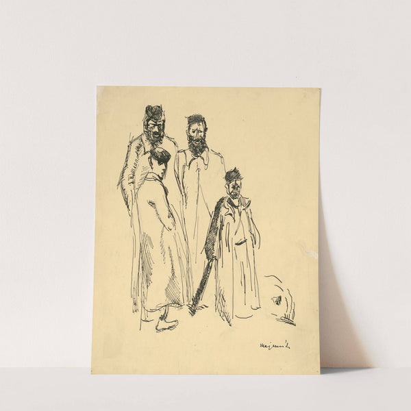 Drawing for the Short Story The Wise Men's Well from Selma Lagerlöf by Cyprián Majerník