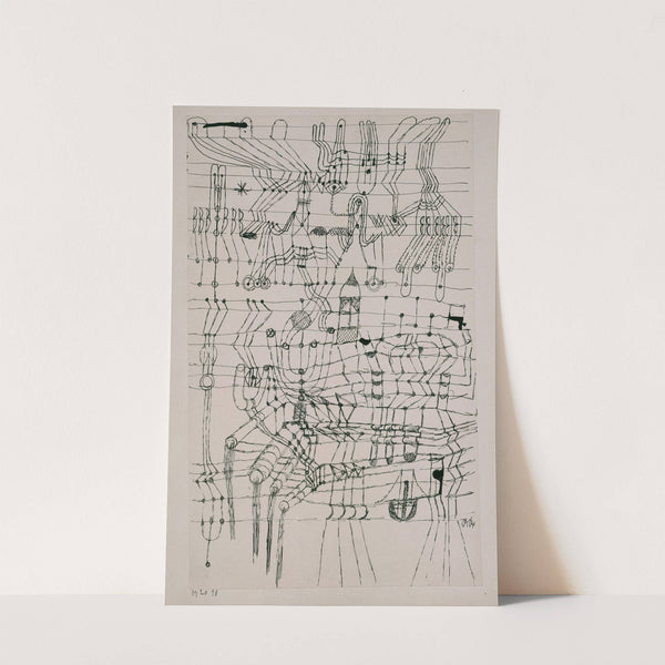 Drawing Knotted in the Manner of a Net by Paul Klee