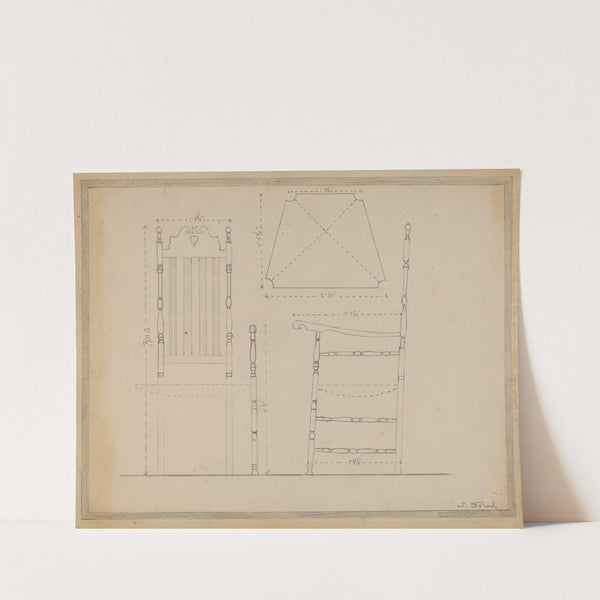 Drawing of Chair by Nicholas Gorid