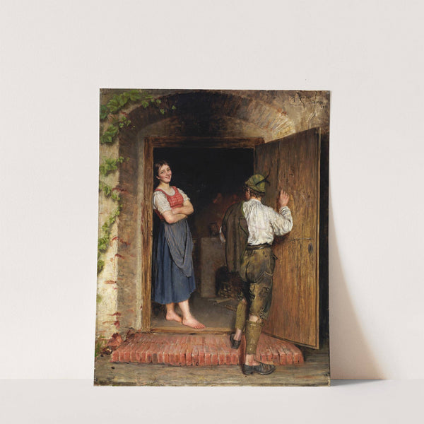 Drawing on Door by A. Kinder