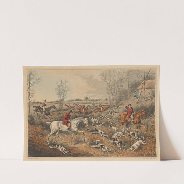 Drawing the Cover (1835) by Henry Thomas Alken