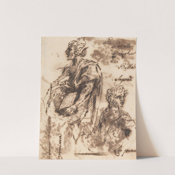 Drawings of Classical Figures by Salvator Rosa