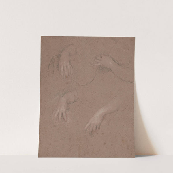 Drawings of Hands by Sir Peter Lely