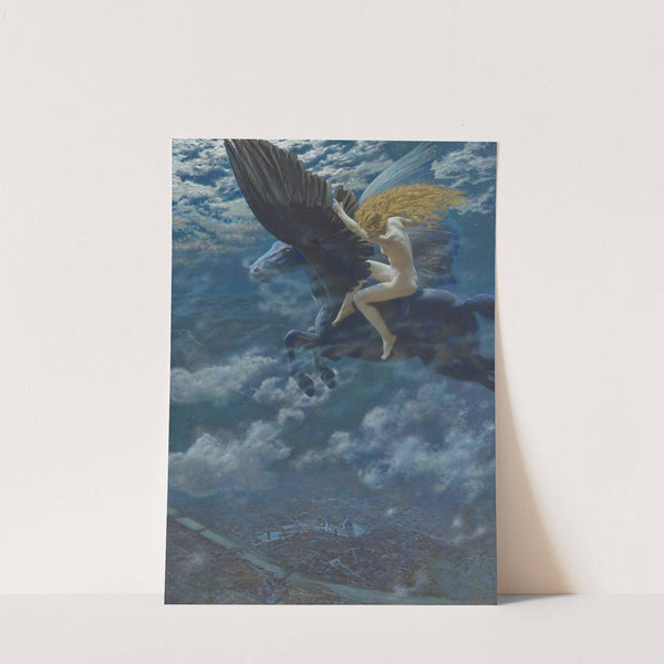 Dream Idyll (A Valkyrie) by Edward Robert Hughes