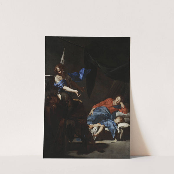 Dream of St. Joseph (c. 1645) by Bernardo Cavallino