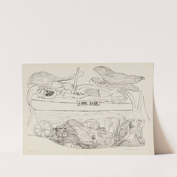 Dream of War (1946) by Max Beckmann