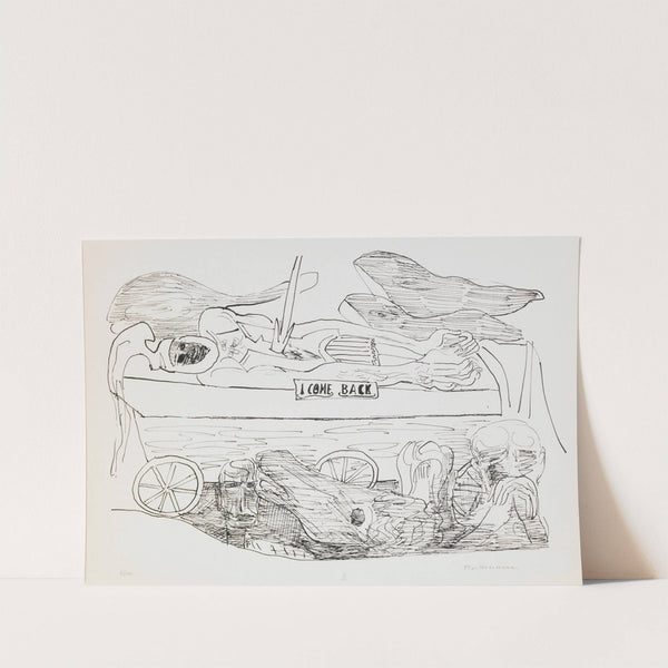 Dream of War, plate 10 from the portfolio ‘Day and Dream’ (1946) by Max Beckmann