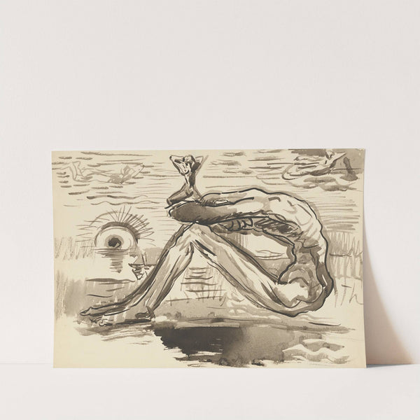 Dream (Study) by Arnold Peter Weisz-Kubínčan