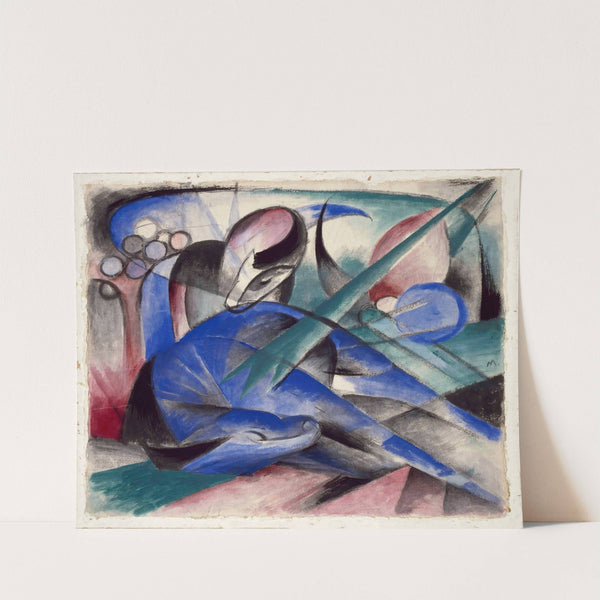 Dreaming Horse (1913) by Franz Marc