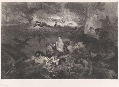 Dreams of Hunting (1858)