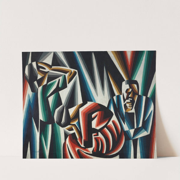 Drei Figuren (1922) by Arthur Segal