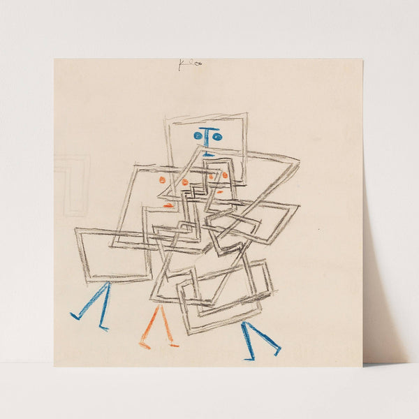 Drei in Verworrenheit (1930) by Paul Klee
