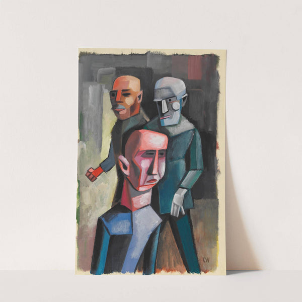 Drei Männer, o.J. by Karl Wiener