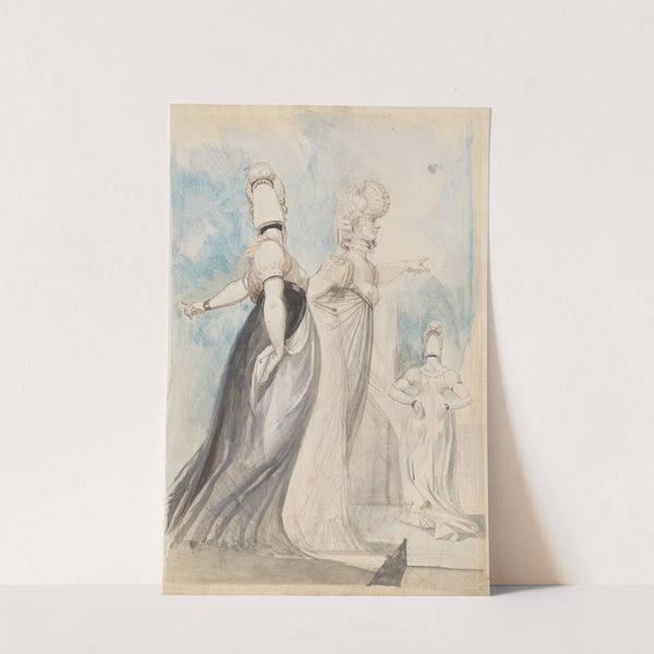 Drei promenierende Damen by Henry Fuseli