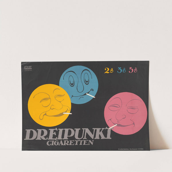 Dreipunkt cigaretten by Carl Kunze