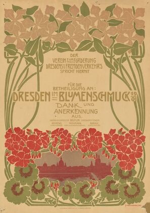 Dresden im Blumenschmuck 1901. Dank und Anerkennung (1901)