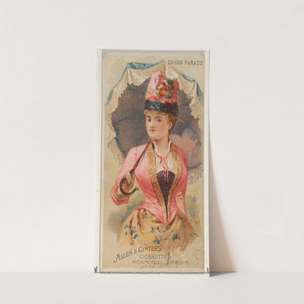 Dress Parade (1888) by Allen & Ginter