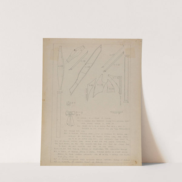 Dress Pattern by Emery Herrett