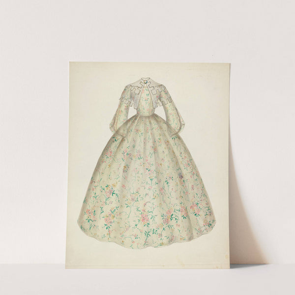 Dress with Cape Collar (1935-1942) by Mina Lowry