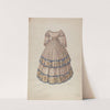 Dress with Hoop Skirt by Mary E. Humes