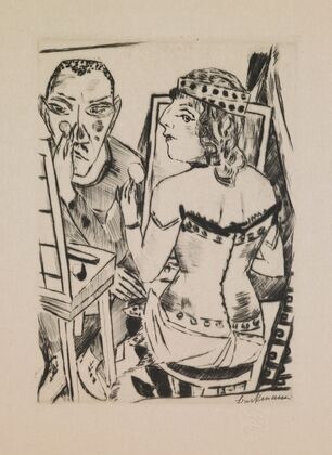 Dressing Room, plate 2 from the portfolio ‘Annual Fair’ (1921)