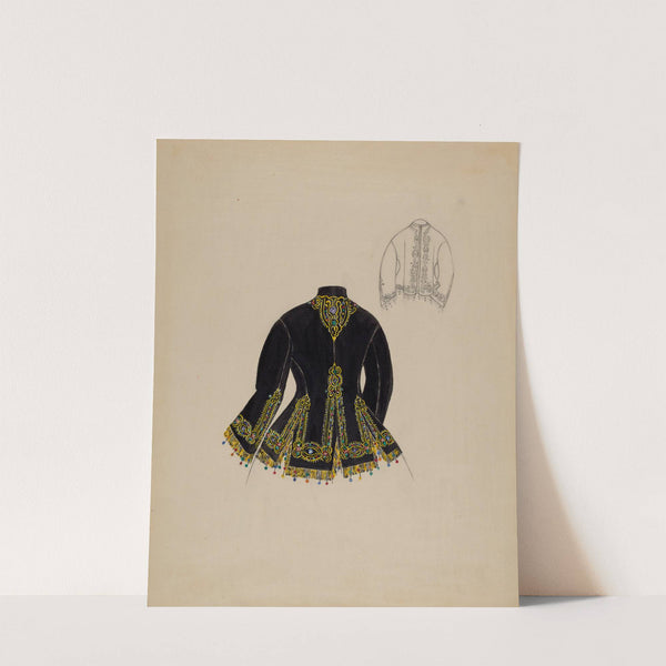 Dressing Sacque by Mae Szilvasy