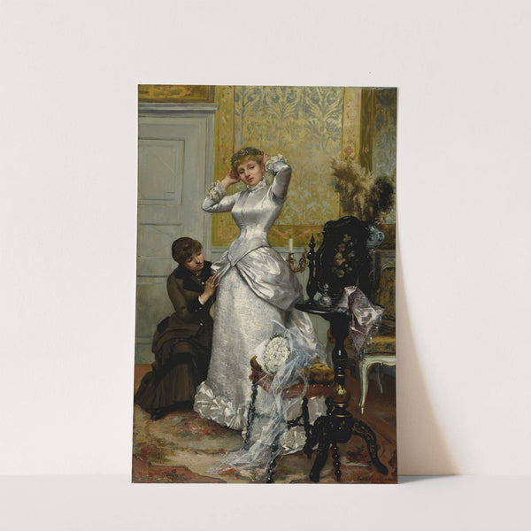 Dressing The Bride (1882) by Rudolf Ernst