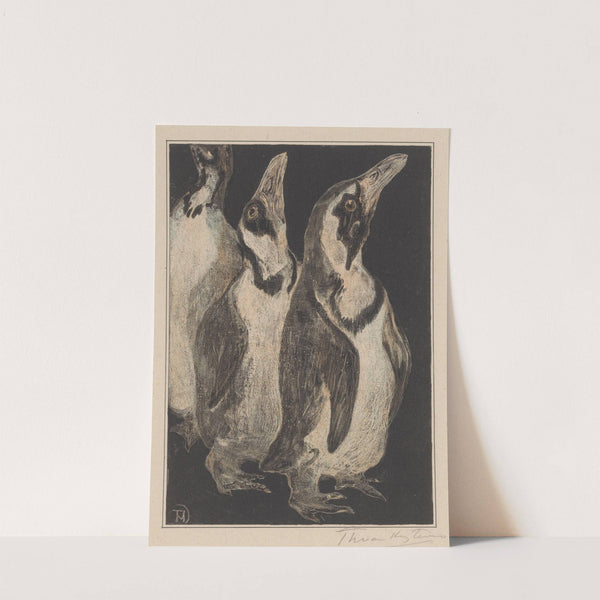 Drie pinguïns by Theo van Hoytema