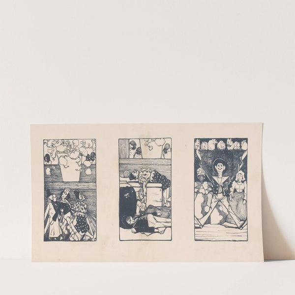 Drie prenten van Jan Klaassen (1903) by Bernard Willem Wierink