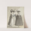 Drie vrouwen in Romeinse maskeradekostuums by Daniël Dupré
