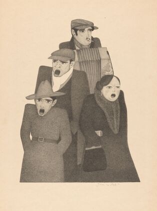 Drie zangers en een accordeonist (1928)