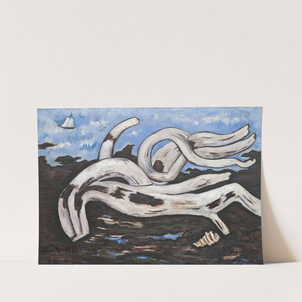 Driftwood on the Bagaduce (1939–40) by Marsden Hartley