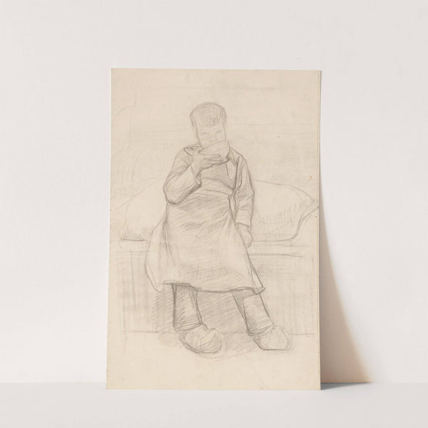 Drinkende jongen by Jan Veth