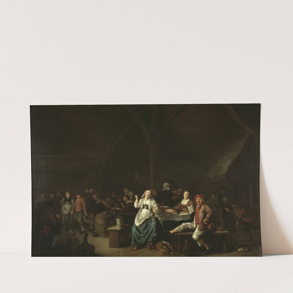 Drinking Bout in an Inn by Jan Miense Molenaer
