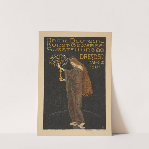 Dritte Deutsche Kunst-GewerbeAusstellung Dresden Mai-Okt. 1906 (1906) by Otto Gussmann
