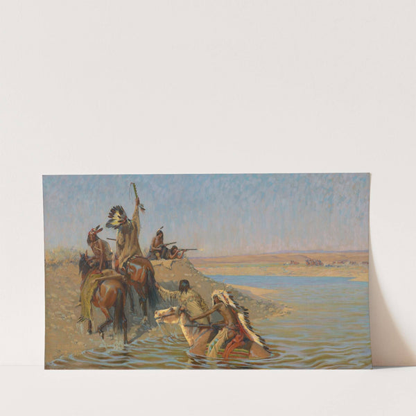 Driven Back (1892) by De Cost Smith