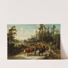 Driving Cattle in Småland by Nils Andresson