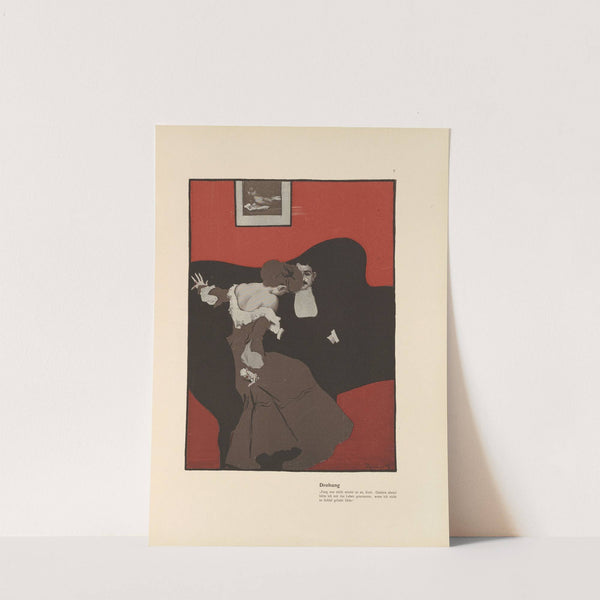 Drohung (1908) by Ferdinand Freiherr von Reznicek