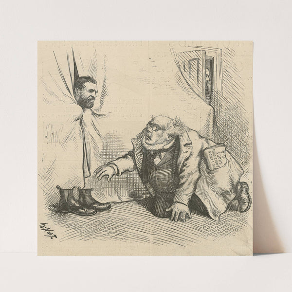 Drop ’em (1872) by Thomas Nast