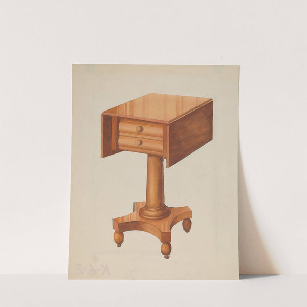 Drop-leaf Table by Rex F. Bush
