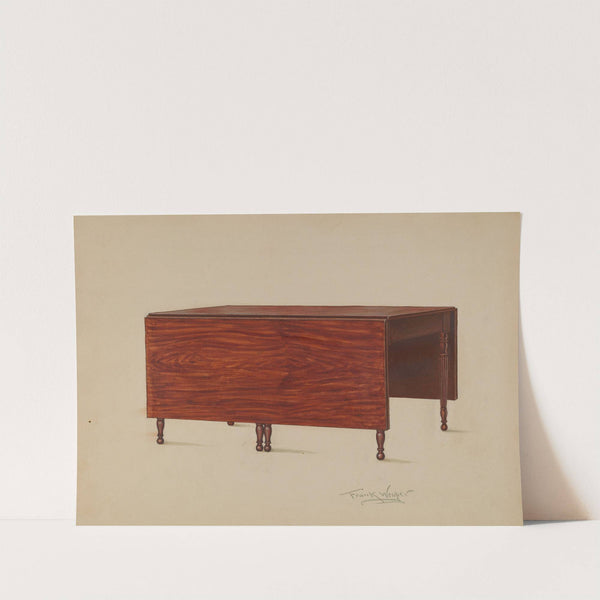 Drop Leaf Table by Frank Wenger