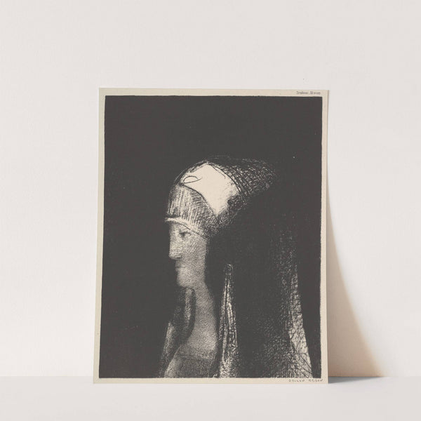 Druidesse (1891) by Odilon Redon