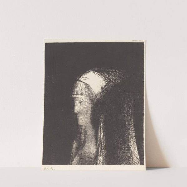 Druidesse by Odilon Redon