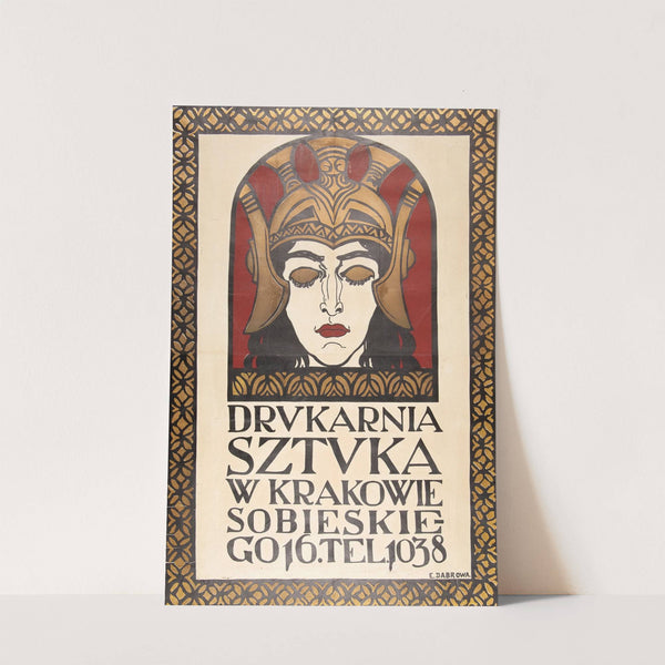 Drukarnia Sztuka w Krakowie (1910-1913) by Eugeniusz Ludwik Dąbrowa-Dąbrowski